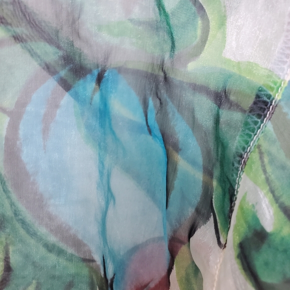 Vintage Moschino 90's Hippie, multicolour shirt, long sleeve, - Picture 8 of 8